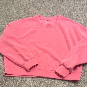 Women's Pink Crewneck Sweater